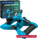 360° Blue Rotating Lawn Sprinkler for Children and Gardens