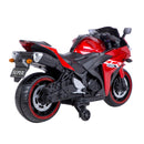 12V Red Kids Motorcycle Ride-On Toy for Boys and Girls