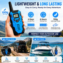 Dual-Channel Walkie Talkies for Family Adventures, Travel, and Outdoor Fun