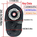 24V High Torque Gearbox for Power Wheels with 30000RPM Motor