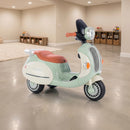 Kids' 3-Wheel Electric Motorcycle Scooter with LED Lights
