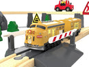 Kids' Electric Train Set with Realistic Sounds and Lights