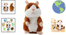 Interactive Plush Talking Hamster: 5.7in Toy That Mimics Your Voice—Perfect for Children
