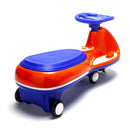 12V Electric Twisting Ride-On Car for Kids Aged 3-6 with LED Lights and Music