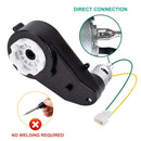 2-Pack 24V 40000RPM Gearbox Motors for Kids Ride-On Cars