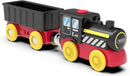 Electric Magnetic Locomotive Toy Train for Wooden Tracks