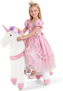 Sturdy Unicorn Ride-On with Secure Pedals: Perfect for Kids 6+, Enjoyable Playtime!