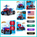 Kid Trax Marvel's Spider-Man Toddler Quad Ride-On for Ages 18-30