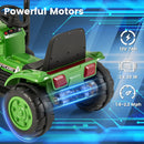 Tractor Eléctrico de 12V con Remolque y Control Remoto para Niños de 3 a 6 Años