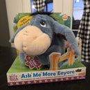 1999 Vintage Winnie the Pooh Animated Talking Eeyore Plush by Fisher Price