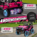 24V MOEYURO Electric Ride-On Truck for Kids with Remote Control - 2 Seater