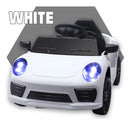 Remote Control Electric Ride-On Car for Kids with Swing, MP3 Player, and LED Lights