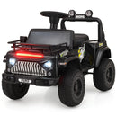 6V Kids Truck Ride-On Car for Toddlers with Music, LED Lights & Storage