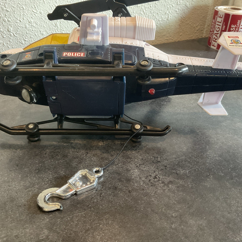 Motorized Mighty Police Helicopter Toy with Working Features