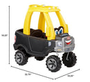 Cozy Black Ride-On Truck by Little Tikes