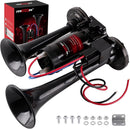 Super Loud 150dB Air Horn for Cars and Trucks with Integrated 12V Compressor
