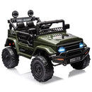 Spring Green 12V Kids' Electric Ride-On Truck with Remote Control