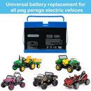 12V Battery Compatible with Peg Perego John Deere Gator, Gaucho, and Ride-On Toys