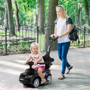 OLAKIDS 4-in-1 Push Car for Toddlers with Stroller, Sliding Feature, Horn, and Music