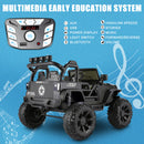24V 2-Seater Kids Electric Ride-On Truck with 400W Motor Bluetooth and Remote Control