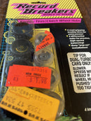 1989 Hasbro Record Breakers Speed World Knobby Tires and Clutch Wheel Hub