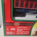 New Bright Industrial Toys SANTA FE Express TRAIN SET with Sound and Lights Vintage Edition