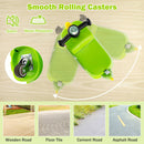 Dinosaur-Themed Ride-On Car for Kids with Under-Seat Storage and 4 Smooth-Glide Casters
