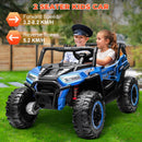 24V Electric 2-Seater Kids Ride-On Truck with Remote Control and 4WD