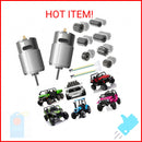 JRRXM Pair of 12V 18V 20V 24V Fast Drive Motor High Speed Engine for Kid's Power