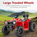 12V Electric Ride-On ATV for Kids - Blue 4-Wheeler Quad Car Toy