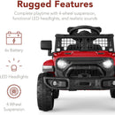 6V Electric Mini Truck Ride-On Toy for Kids with Parental Remote Control and 4 Wheels