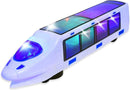 Bump-and-Go Bullet Train Toy with 3D Lights and Sound