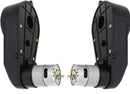 High-Speed 40000RPM 555 C Electric Motor Gearbox in Black for Toys