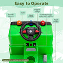 12V Electric Ride-On Recycling Garbage Truck with Remote Control and Accessories