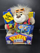 1998 Mattel BUBBA ON BOARD Interactive Plush Doll – Mint Condition