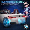 White BMW Electric Ride-On Car for Kids with Remote Control