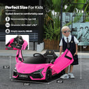 Lamborghini Inspired Ride-On Car for Kids with Scissor Doors