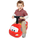 Kiddieland Zoom Ride-On with Lights & Sounds - Red Lightning McQueen