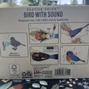 Motion-Activated Blue Jay Bird Toy with Sound and Movement