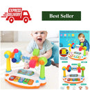 Musical Light-Up Rotating Keyboard Piano for Kids