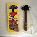 Retro Soft Electronic Whacky Hammer Toy with Box, Glass Shattering Sound, Plastic