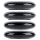 Wiggle Car Replacement Wheel Set - 4 Pieces with ABEC-9 Bearings, Black