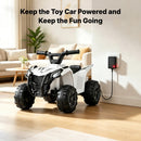 6V Charger for Kids' Ride-On Cars, Black