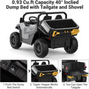 24V Remote Control Electric Dump Truck with Dump Bed and Bonus Shovel