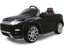 KID'S BLACK LAND ROVER ELECTRIC RIDE-ON CAR WITH MP3 PLAYER