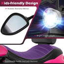 Child's Motorcycle with Headlight, Music, Training Wheels, and Foot Pedal