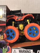 Kestrel Thunder vs Shock King 4WD Friction-Powered 360-Degree Monster Trucks