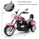 Pink Harley Davidson Electric Motorcycle for Kids - Battery Powered Ride-On Fun