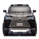 LEXUS LX600 24V Children's Electric Ride-On Vehicle with Remote Control, Dual Seats, 20" Width, 2WD