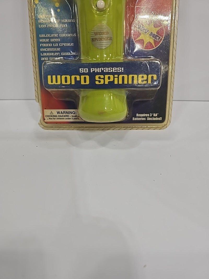 Wild Time Gadgets Word Spinner with 50 Unique Phrases - New Sealed